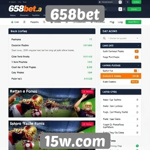 Características principais do site 658bet em destaque